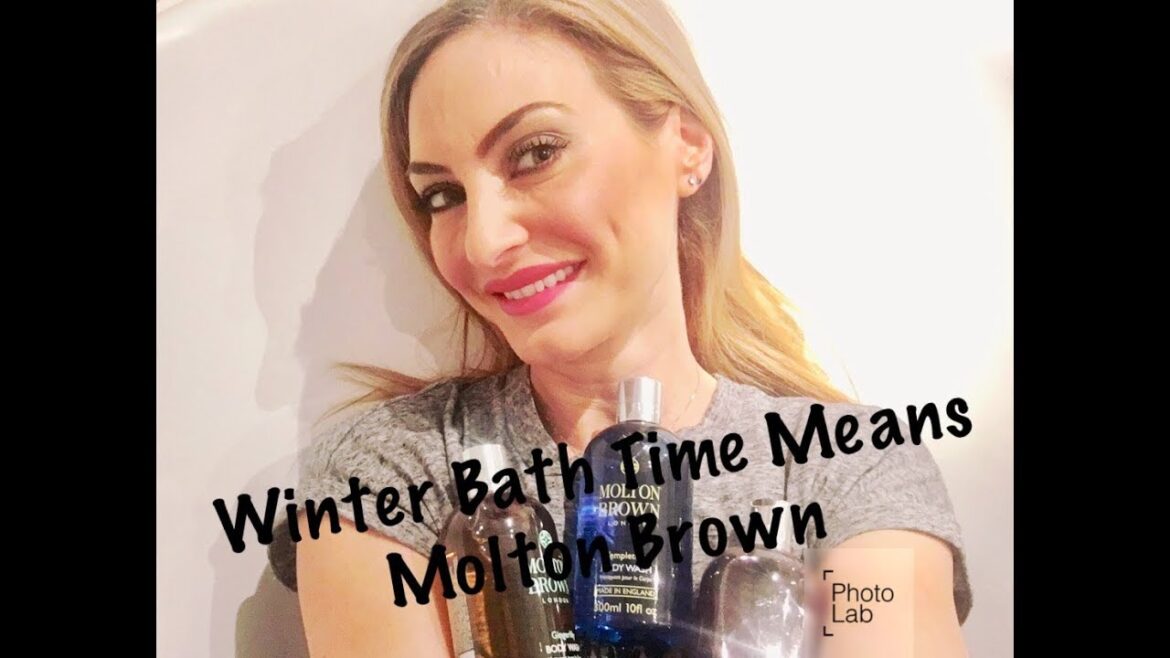 Winter Bath Time with Molton Brown