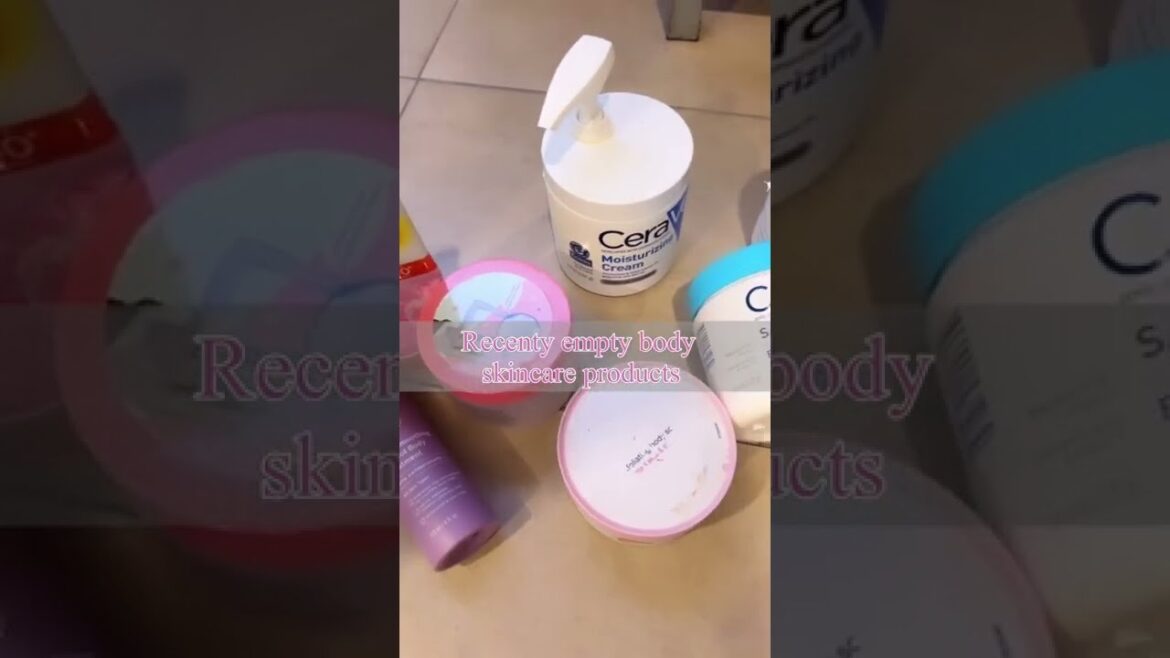 #使い切りコスメ #ボディケア #emptyskincare #bodycare 　最近使い切ったボディケア♡ 2022-1