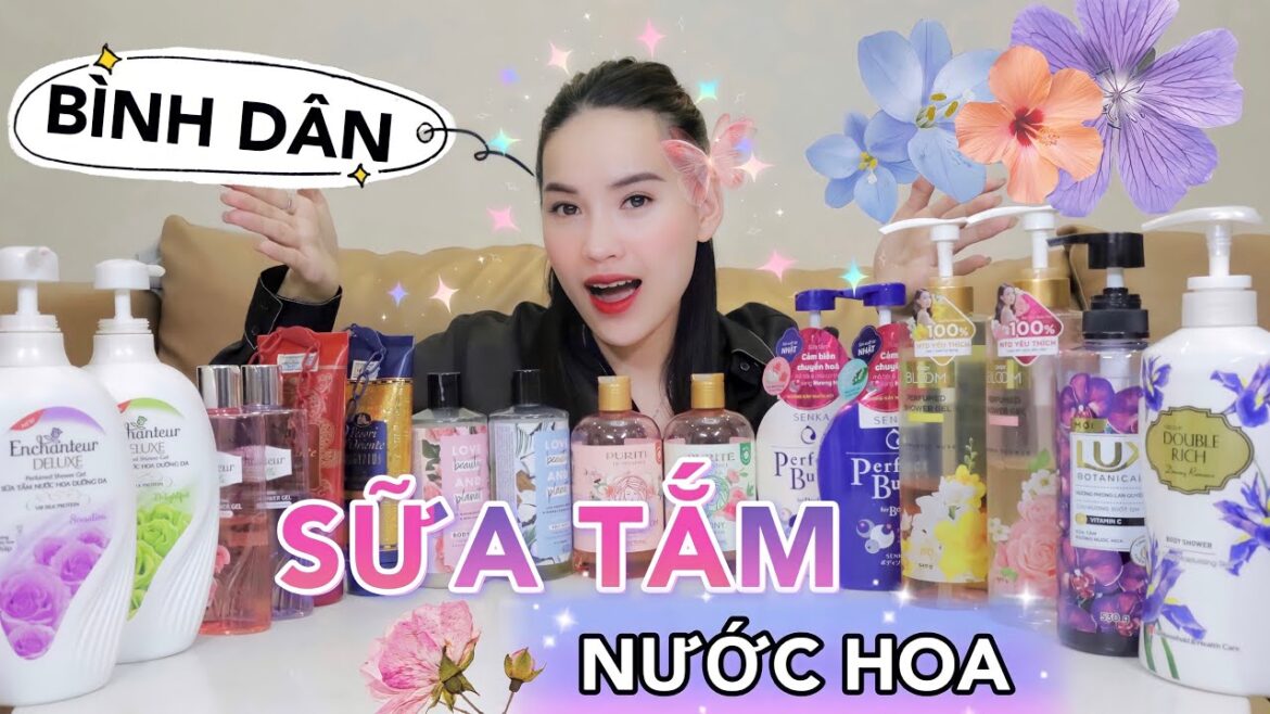 [Review] TOP 16 Sữa tắm nước hoa bình dân HOT NHẤT SIÊU THỊ!