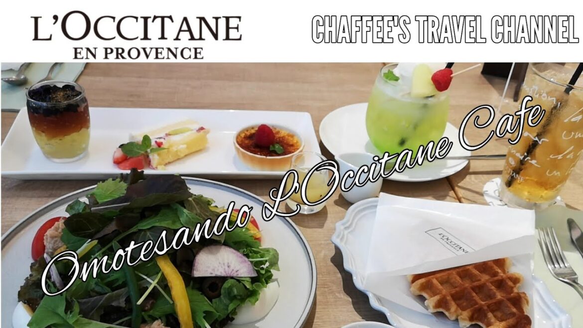 表参道ランチ ロクシタン ヴァーベナカフェ 原宿 OMOTESANDO LUNCH L'OCCITANE VERBENA CAFE VLOG / CHAFFEE'S TRAVEL CHANNEL
