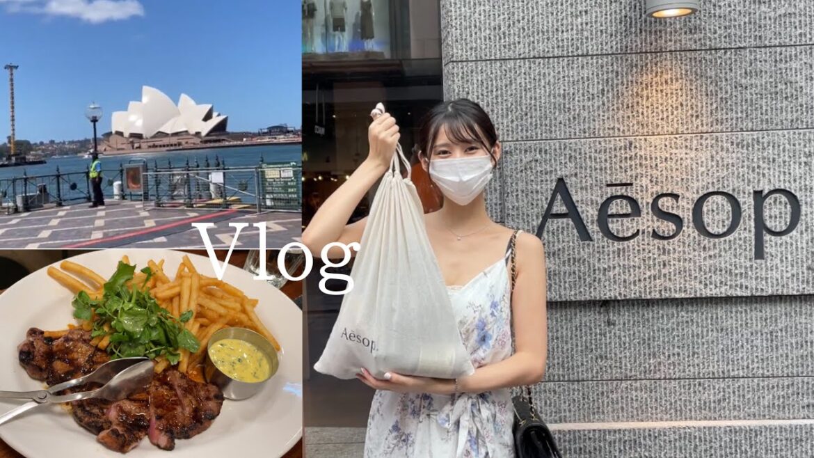 【Vlog】Aesop人気商品紹介、ブランチなど