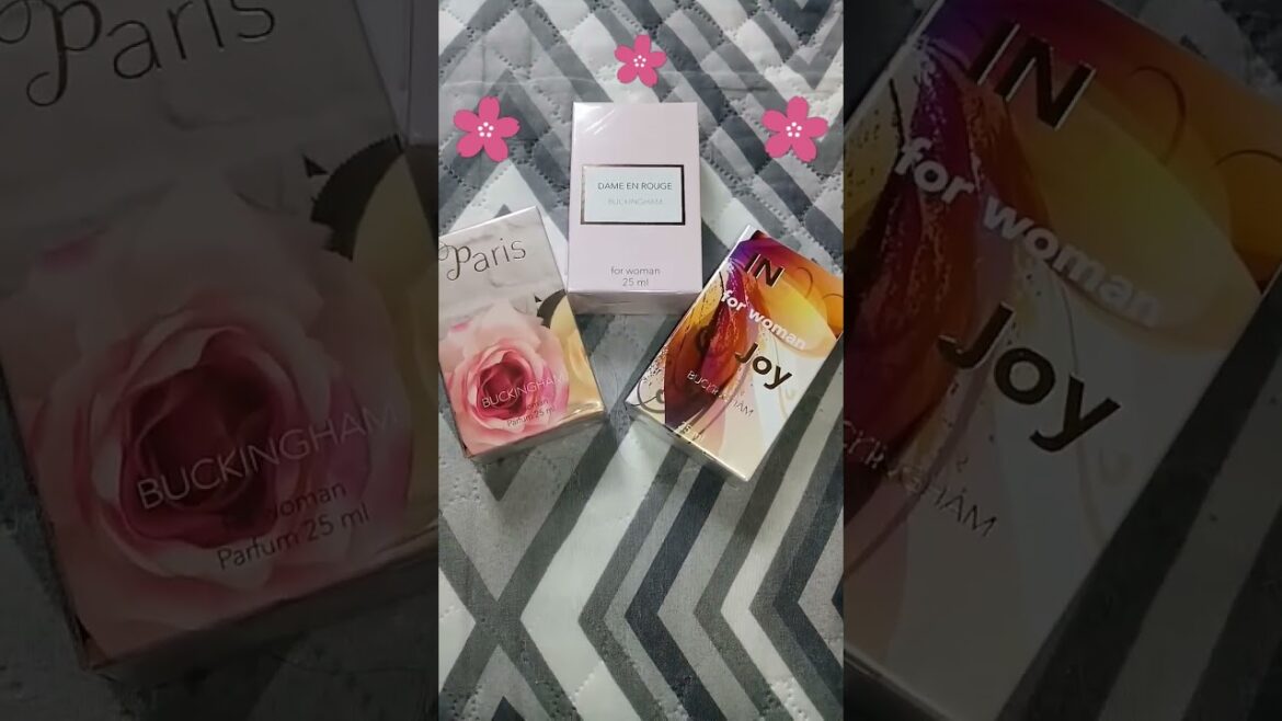03 jóias florais Buckingham Paris(Chanel n5) Dame(Coco Mademoiselle) In Joy(Jadore) #shorts #parfums