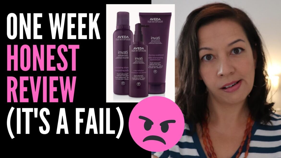 HAIR LOSS SUFFERER REVIEWS AVEDA INVATI SYSTEM SHAMPOO, CONDITIONER AND SCALP KIT! Does It WORK?!