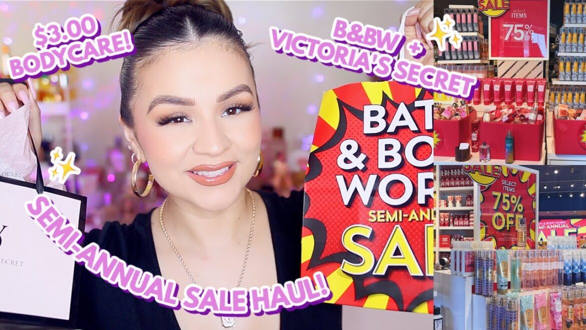 END OF B&BW SEMI-ANNUAL SALE HAUL | LOTS OF 75% OFF ITEMS!!