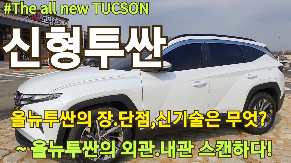 [신형투싼/장점,단점]신형투싼의 장점과 단점,총주행거리 2,500km 운전자가 매일 운전하면서 느낀 경험을 말한다.The all new TUCSON