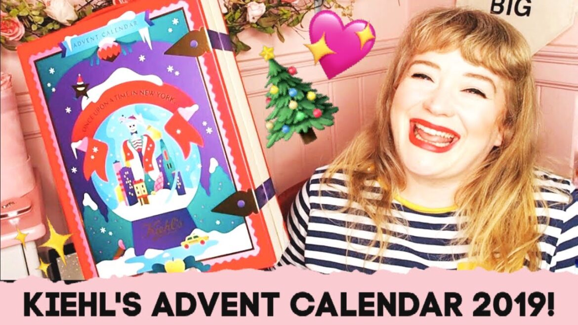 Kiehl's Beauty Advent Calendar 2019! Unboxing & Review!!!
