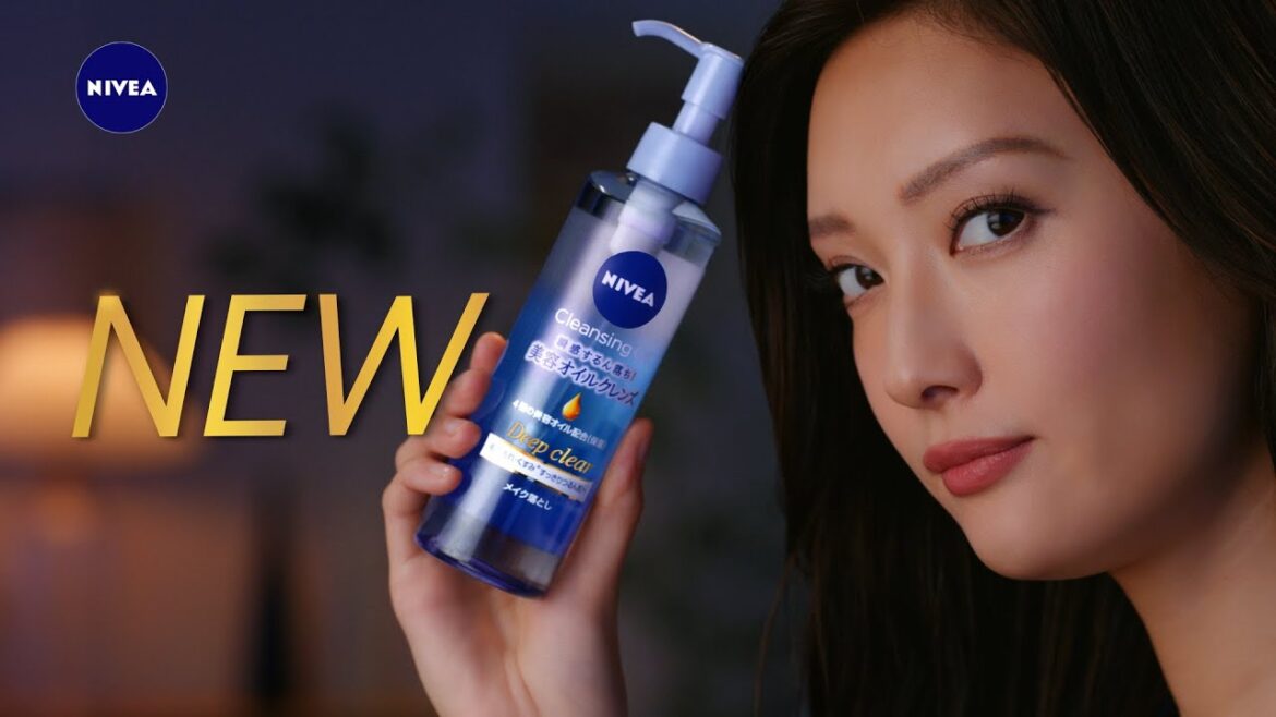 ニベア花王 ニベア 美容オイルクレンズ 毛穴篇１５秒 CM 菜々緒