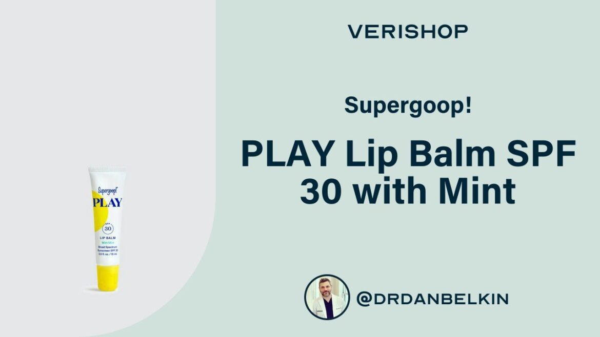 Supergoop! PLAY Lip Balm SPF 30 with Mint Review