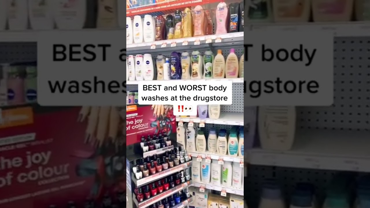 Best and worst body wash Drugstorebodywash shorts Life WACOCA JAPAN People, Life, Style
