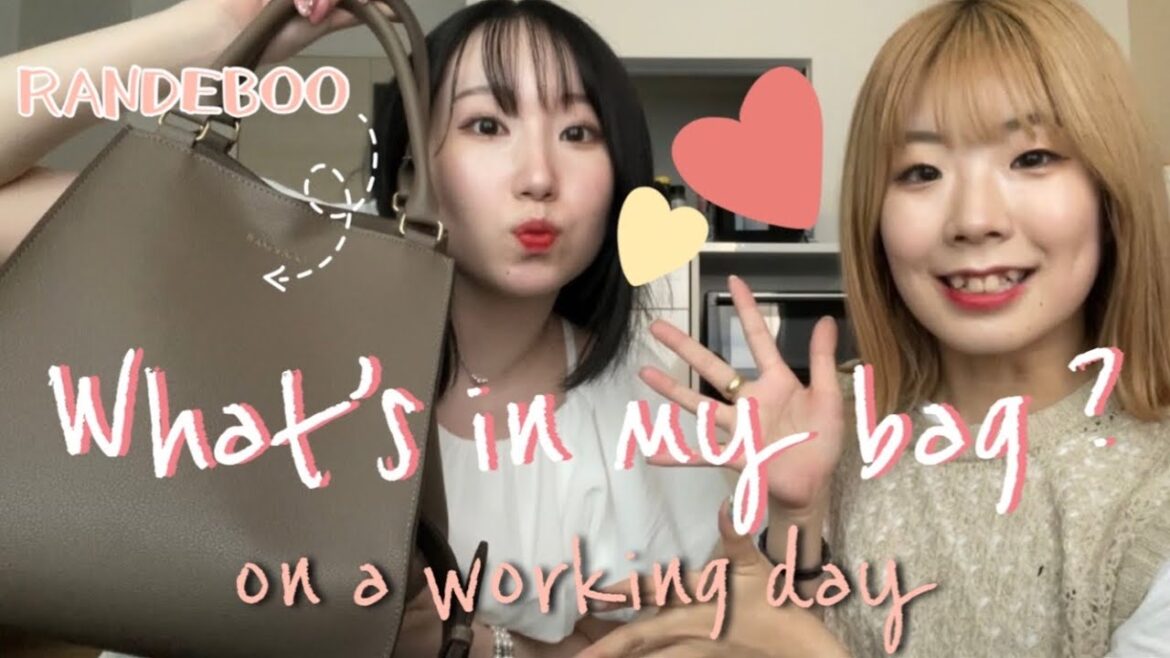 What's in my bag ?⌇21歳OL⌇お仕事用バッグの中身を公開👜