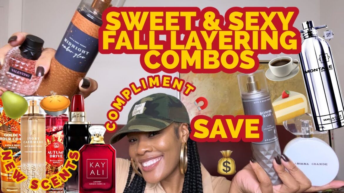 DELICIOUS FALL LAYERING COMBOS WITH NEW BATH & BODY WORKS SCENTS ! SMELL SEXY & EDIBLE FOR FALL