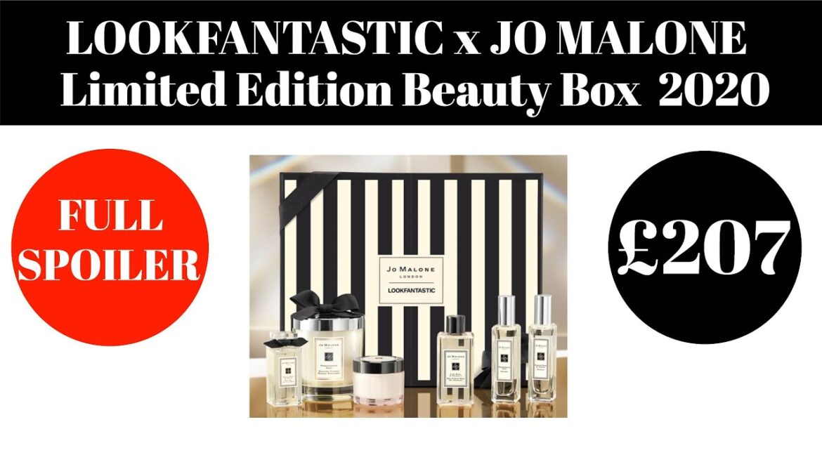 *SPOILER* – LOOKFANTASTIC X JO MALONE LIMITED EDITION BEAUTY BOX 2020 #LFBEAUTYBOX