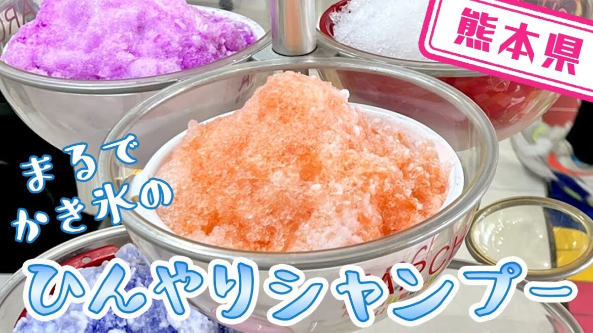 【熊本県】【シャンプー】見た目はまるでかき氷!氷で洗うシャンプー 【熊本県】【シャンプー】見た目はまるでかき氷!氷で洗うシャンプー