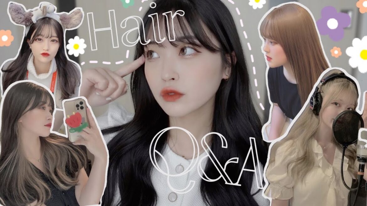 私の髪の毛事情についてのQ&A!!💭沢山答えました~💆🏻‍♀️