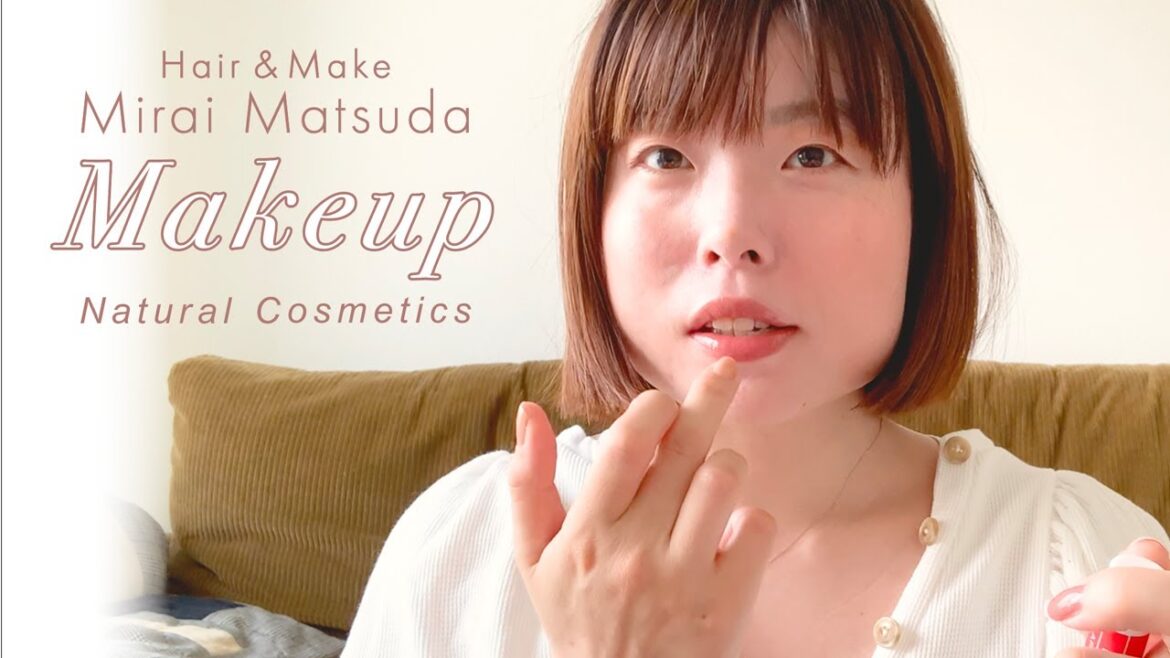 【ヘアメイク松田未来さんが提案するこなれメイク】ナチュラルコスメで透明感あふれるニュアンスメイクを紹介！