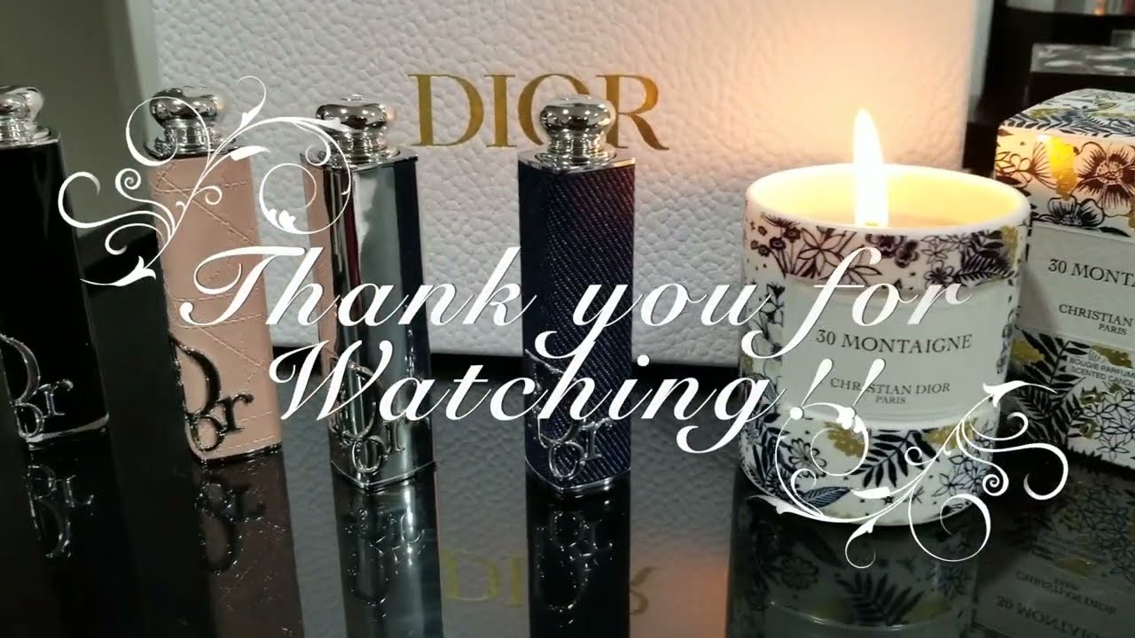 DIOR ADDICT Hydrating shine lipsticks and all three cases. Dior