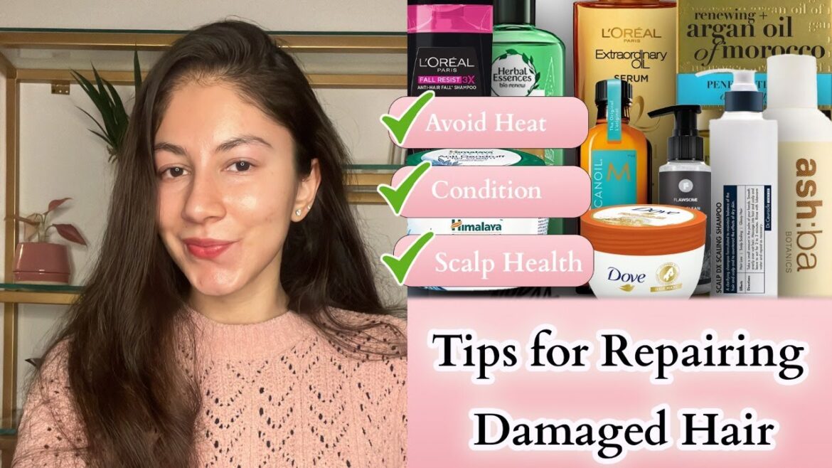 Tips for Repairing Damaged Hair