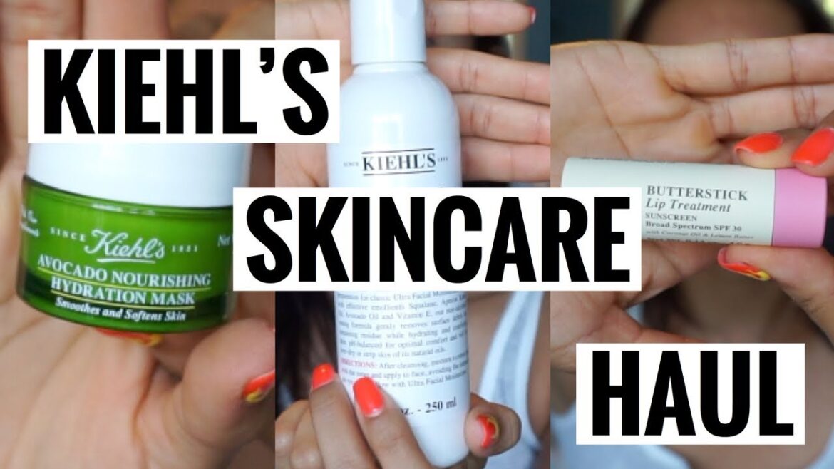 KIEHL'S HAUL: Natural, Cruelty Free Skincare