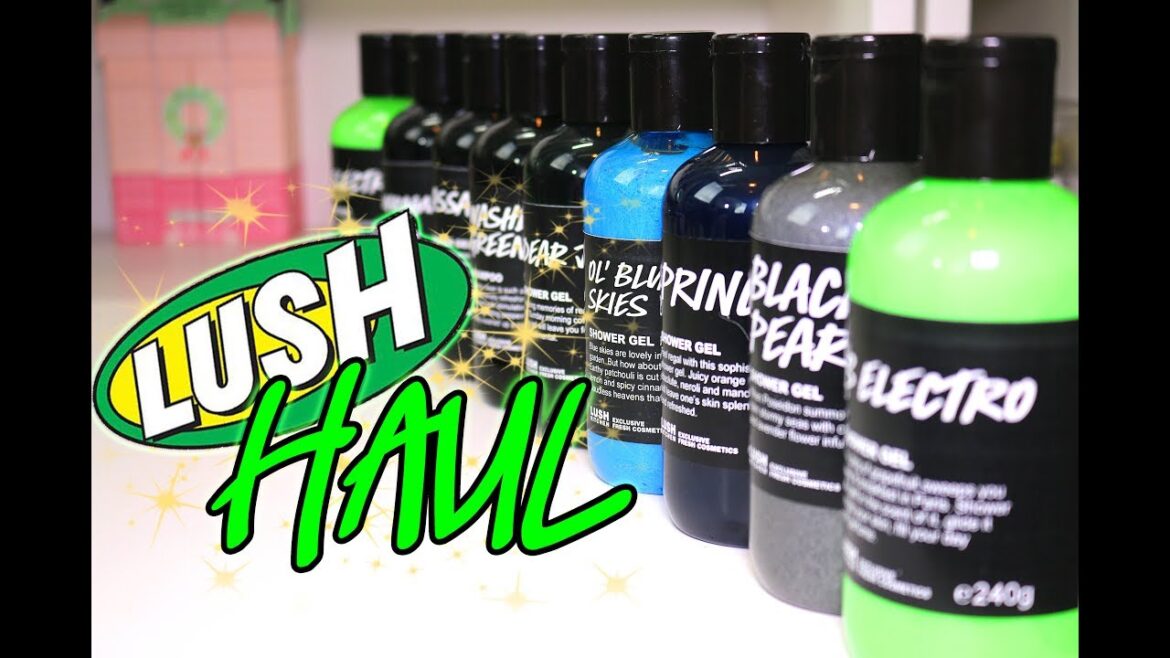 Magic LUSH UK Kitchen Haul ♥ Upcoming Cocktails and Tons of Shower Gels