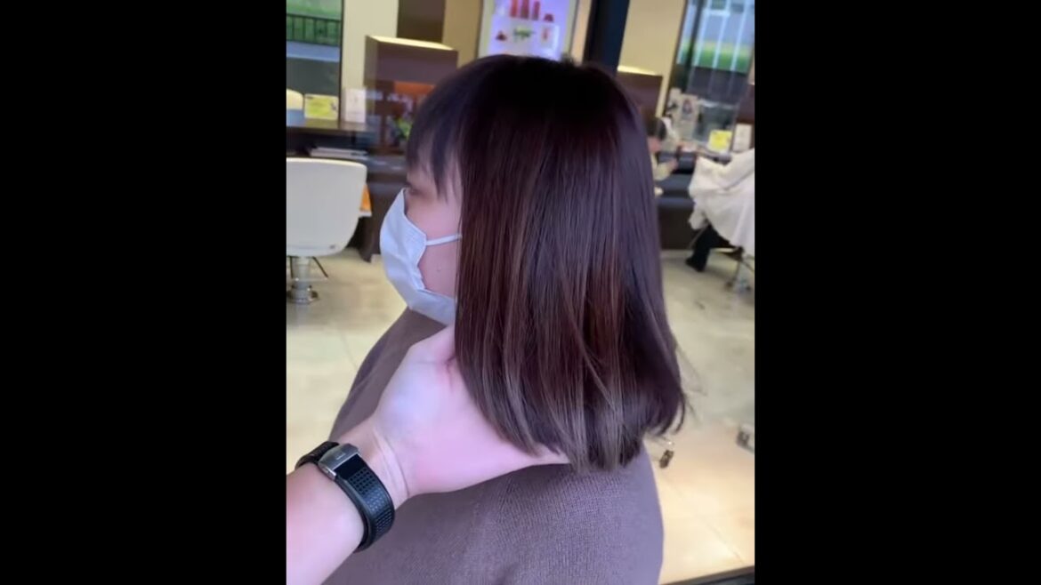 ボブ 縮毛矯正(カット、シャンプー、ブロー込 + オージュア トリートメント | 福岡県 春日市 美容室 ART of hair (アートオブヘアー) ボブ 縮毛矯正(カット、シャンプー、ブロー込 + オージュア トリートメント | 福岡県 春日市 美容室 ART of hair (アートオブヘアー)