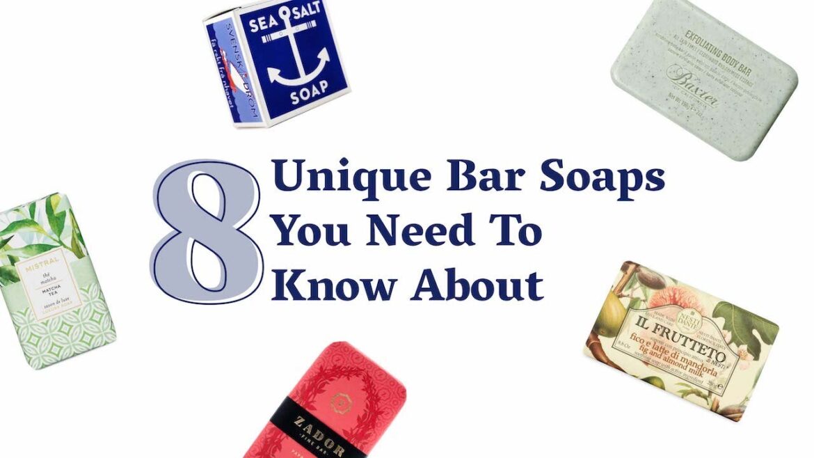 8 Unique Bar Soaps You Need To Know About | Smallflower TV