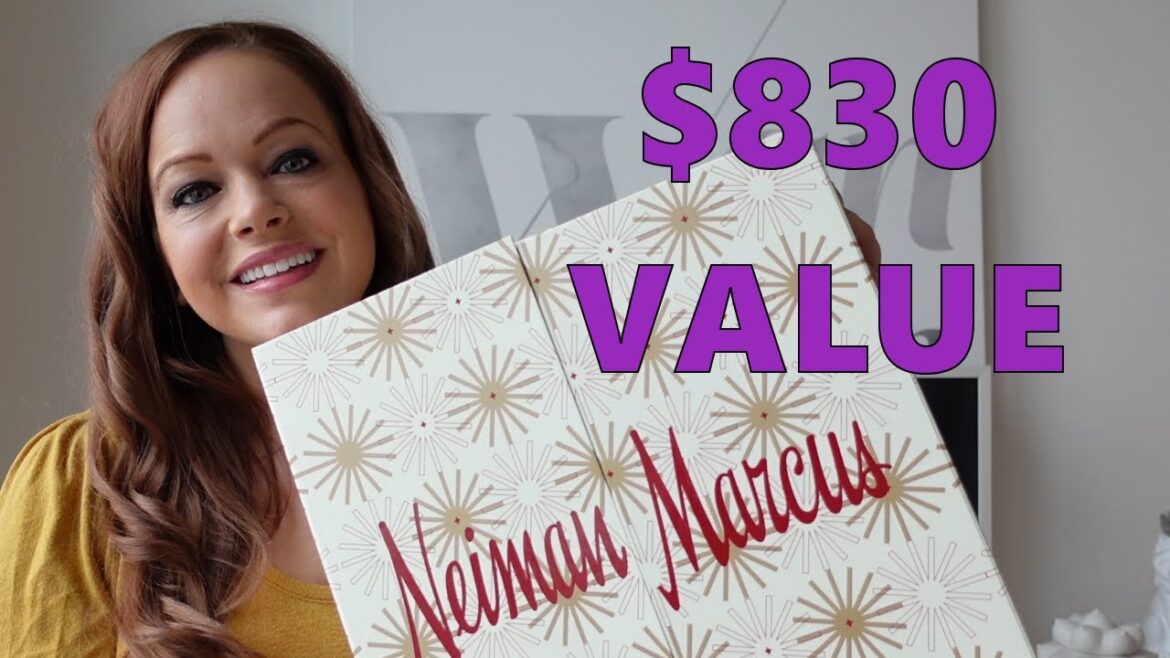 NEIMAN MARCUS BEAUTY ADVENT CALENDAR 2021 | UNBOXING | $830 VALUE FOR $300