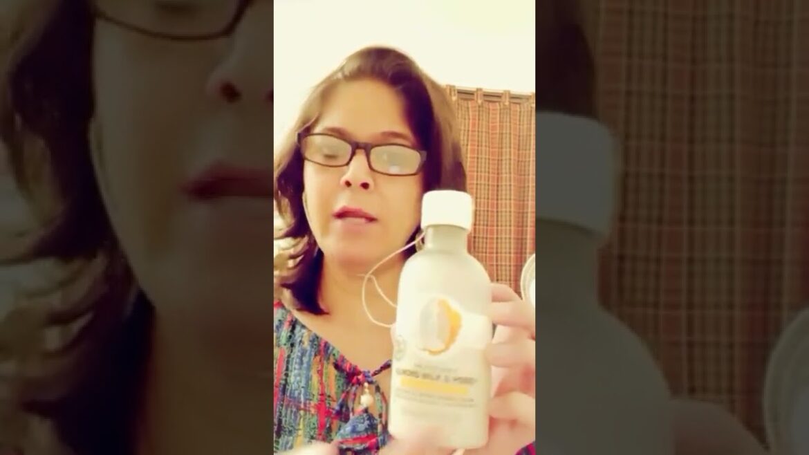 #shorts |dryness se chhutkara winters me| the body shop |almond milk n honey shower cream
