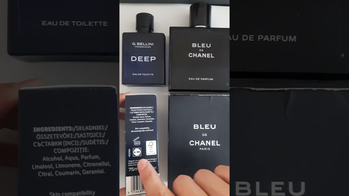 Krótka recenzja G. Bellini Deep. Zapach z Lidla jak Bleu de Chanel od Chanel. 13 zł kontra 450 zl