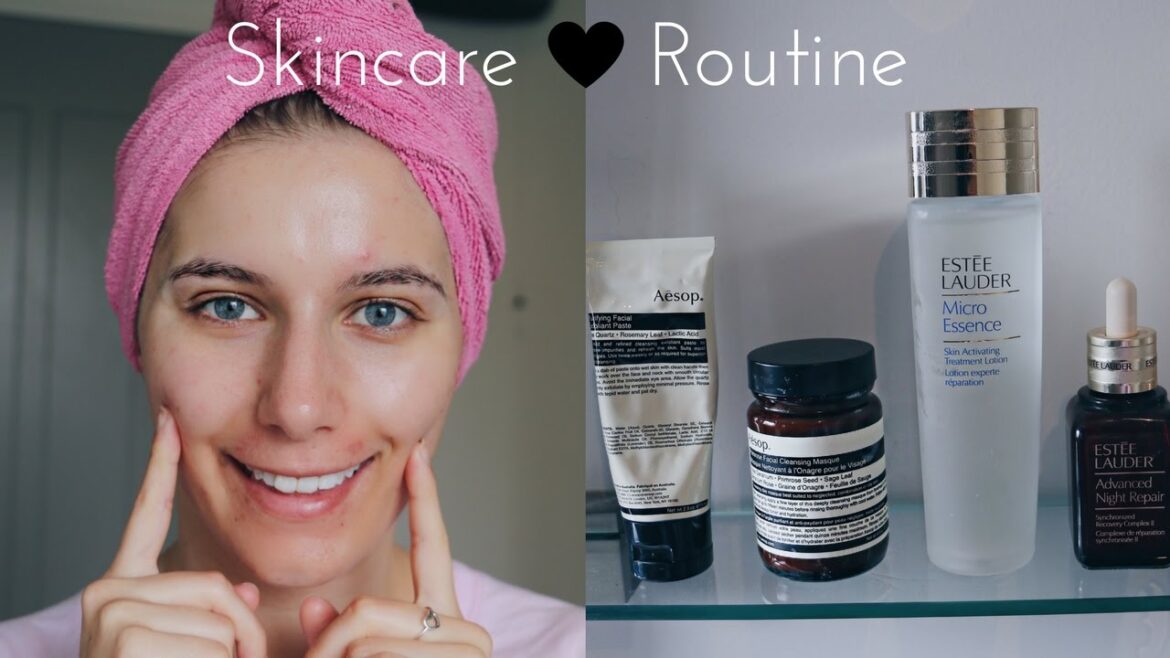 MY SKINCARE ROUTINE | Aesop | Estee Lauder | MY SKINCARE ROUTINE | Aesop | Estee Lauder |