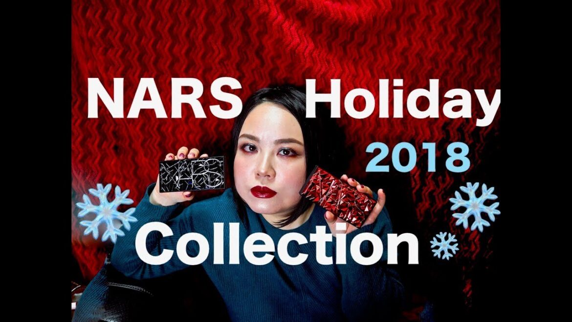 【NARS】2018クリスマスコフレ第２弾❗️ナーズホリデーコレクション❗️限定アイシャドーとハイライトパレットでメイクアップ❗️ NARS  Holiday Collection  2018