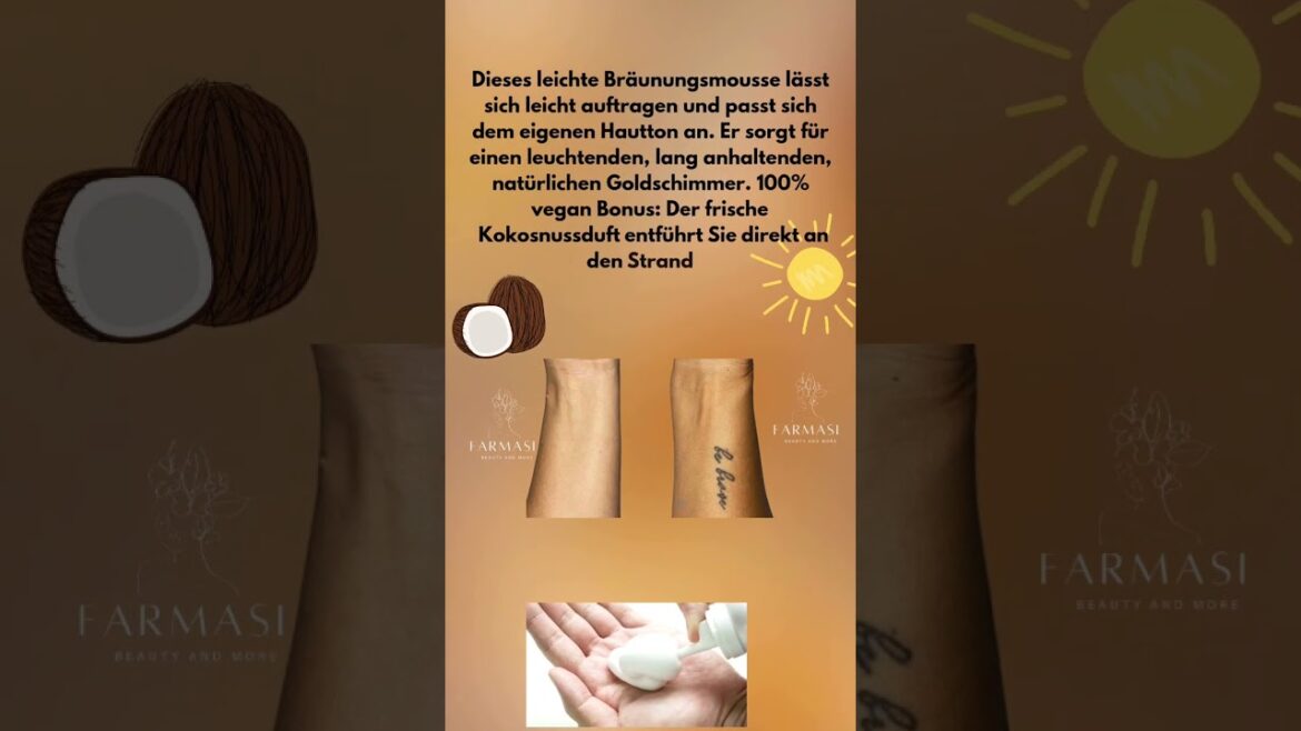 Golden Glow Self Tanning Mousse
