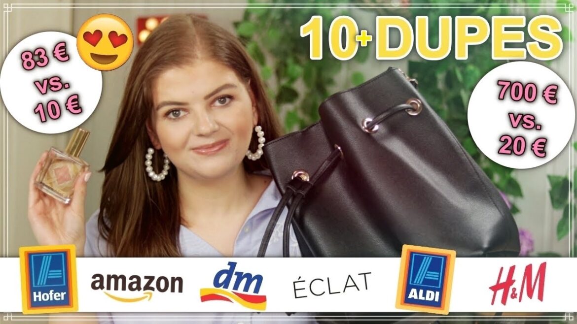 DUPES 2020 | Hofer, Amazon, dm, Eclat, Aldi, H&M | Tasche, Parfums, Jo Malone, Nihan usw. | Tess Lee