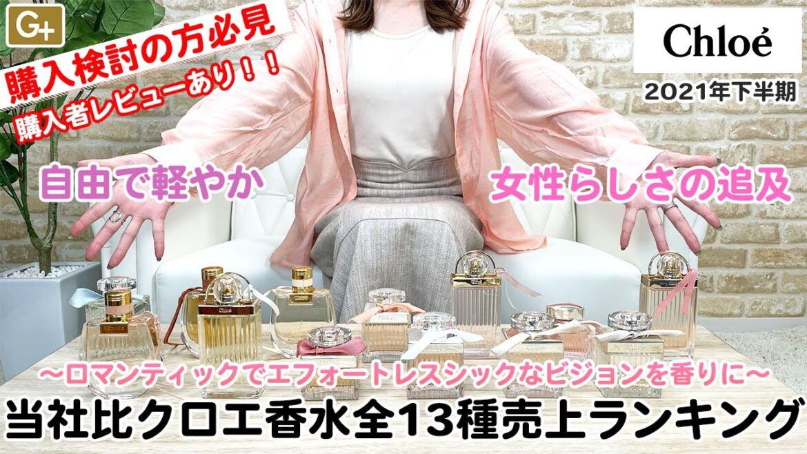 【徹底解説】クロエ香水全１３種人気ランキング紹介