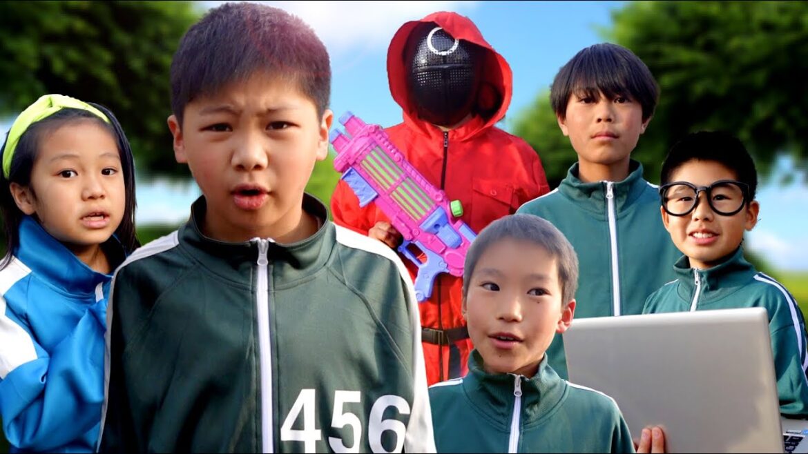 イカゲームの世界 公園で逃走中ごっこ 逃げ切ったら100万円!? イカゲームの世界 公園で逃走中ごっこ 逃げ切ったら100万円!?