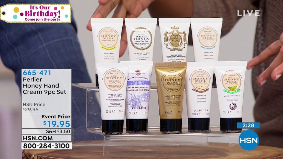 Perlier Honey Hand Cream 9piece Set