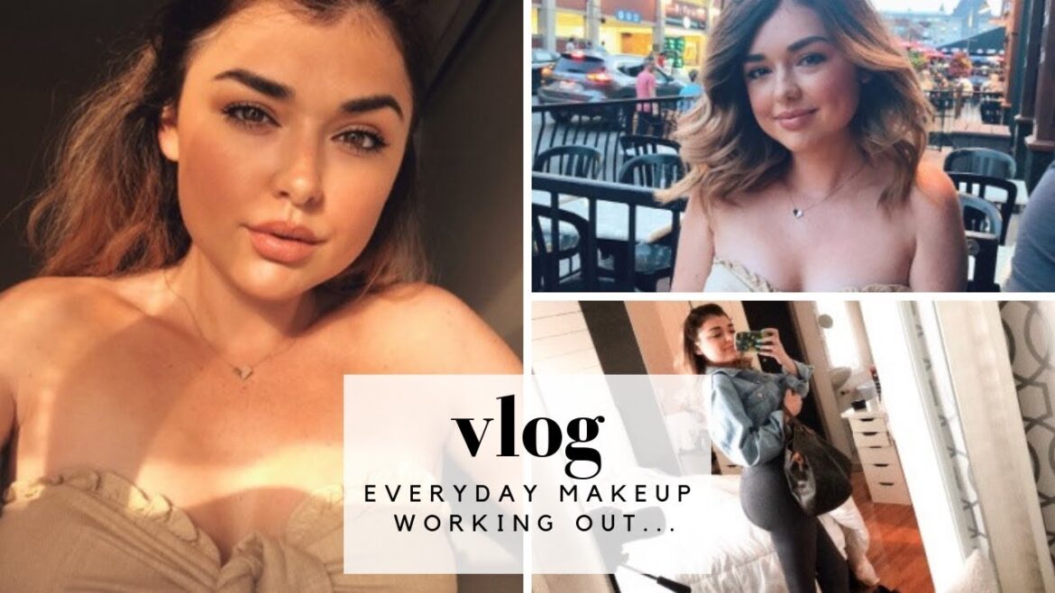 VLOG: EVERYDAY MAKEUP ROUTINE, TONING MY HAIR & FEELING LONELY Chloe Zadori