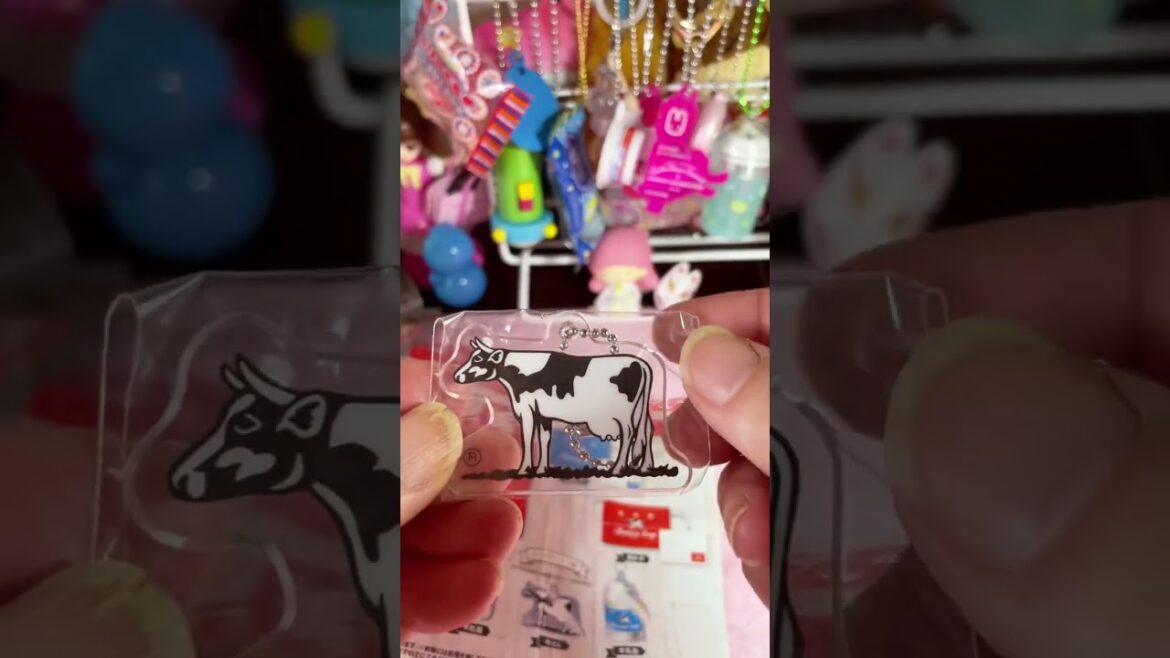 牛乳石鹸グッズコレクションのガチャガチャ　#kawaii #ガチャガチャ #牛乳石鹸