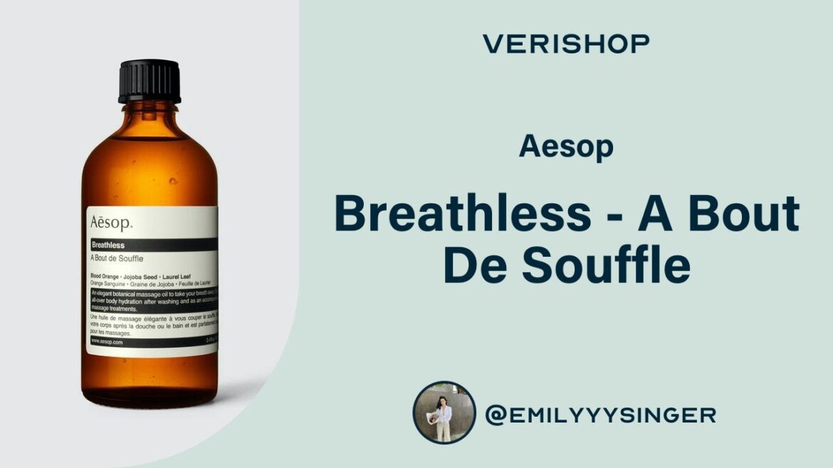 Aesop Breathless - A Bout De Souffle Review