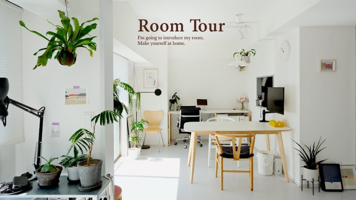 【ルームツアー】参考にしたい。賃貸でもできるシンプルでお洒落な部屋づくり｜北欧インテリア&DIYアイデア｜IKEA｜1LDK ｜夫婦二人暮らし｜Japanese  room tour