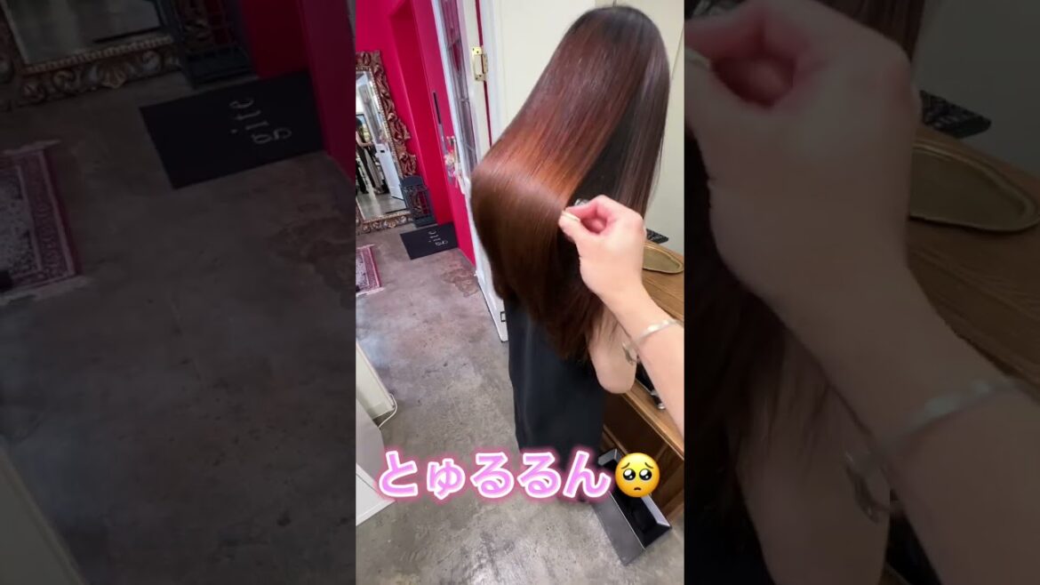 【乾燥】秋のパサつく髪にはこれ！#shorts#haircare #ヘアケア #水素トリートメント #美髪 #酸性ストレート #髪質改善 #髪質改善トリートメント
