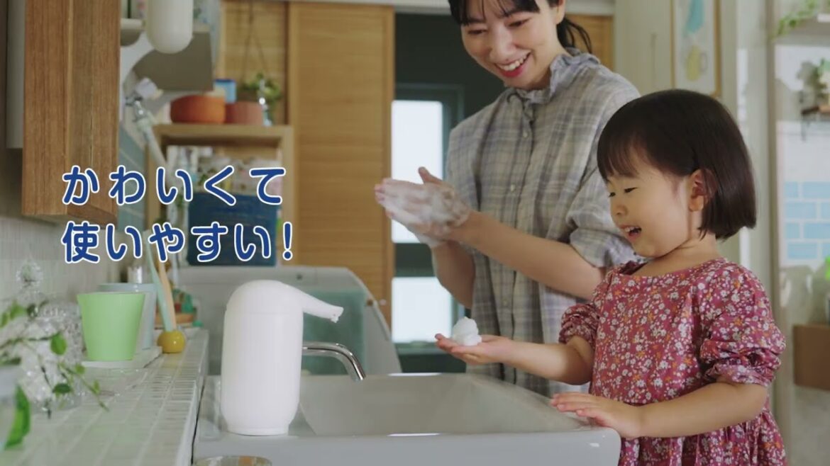 花王 ビオレｕ 自動で出る泡ハンドソープ　アヒルさんが来た！篇 動画広告