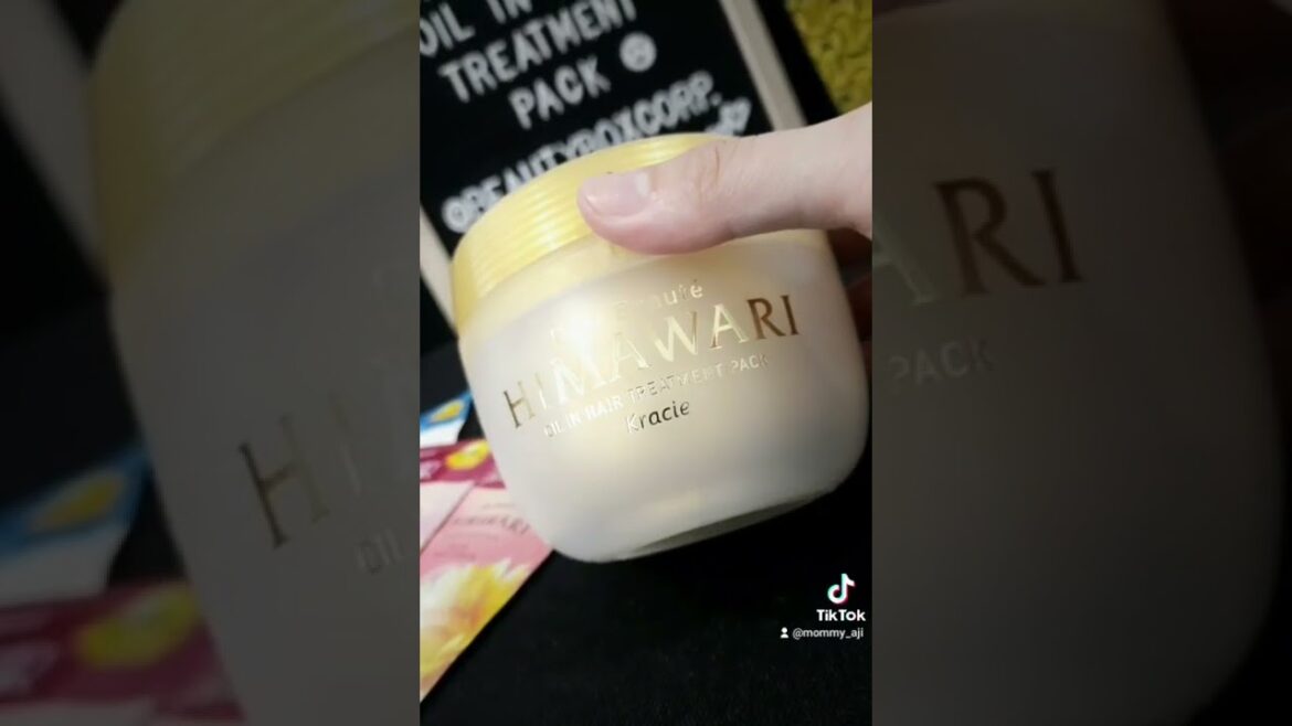Himawari Oil in Hair Treatment Pack