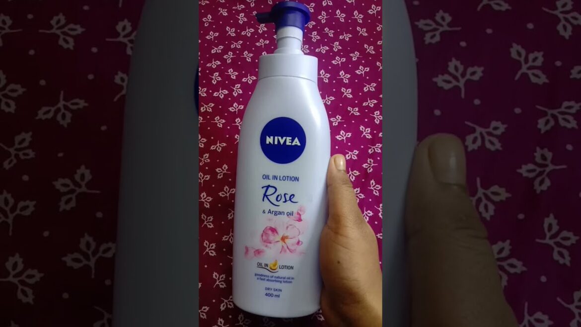 #shorts .Honest review on NIVEA ROSE OIL IN LOTION.