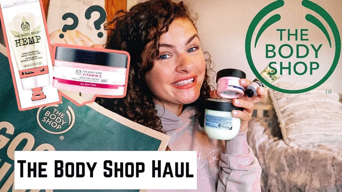 THE BODY SHOP Haul 2020 | Vitamin E TESTING/REVIEW