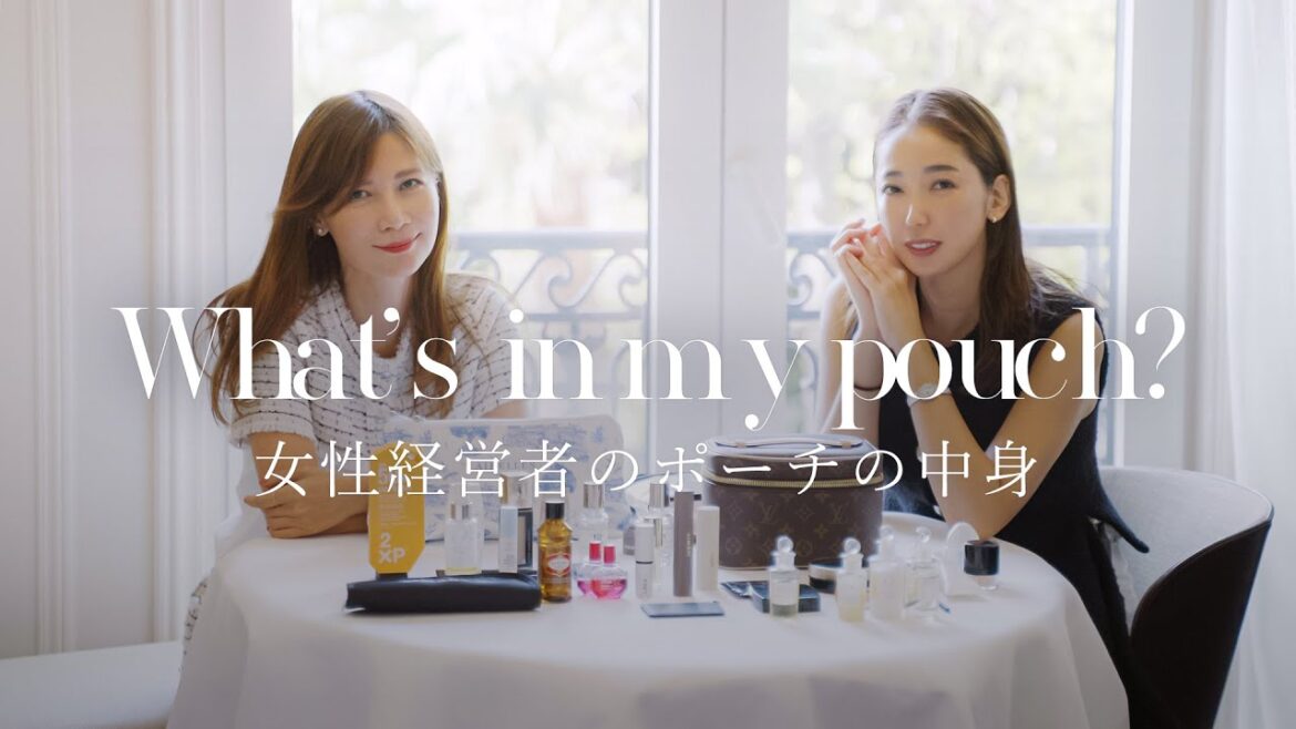 【ポーチの中のコスメ💄】抜きうちチェックでリアルお気に入りコスメを紹介します♪inモナコ🇲🇨