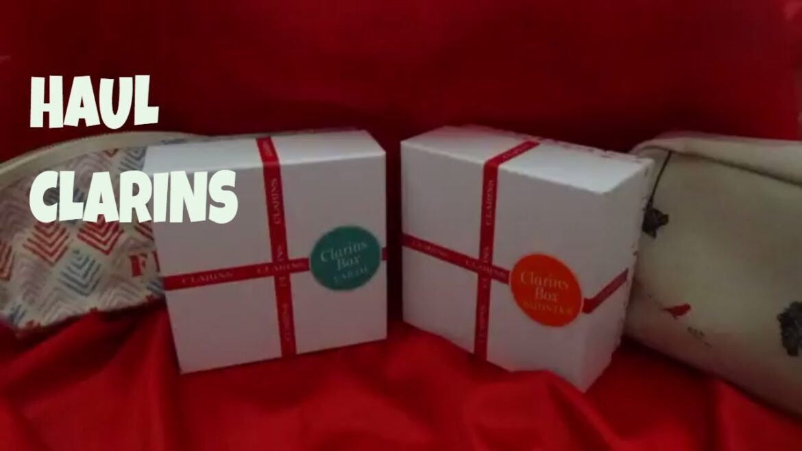 CLARINS HAUL SEPTEMBER 2017 EARTH BOX VS BOOSTER BOX