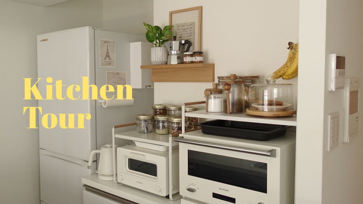 Kitchen tour｜小さくてもお気に入りが詰まった私のキッチンツアー🍳｜見せる収納や食器紹介｜山崎実業tower、ZARA HOME、イイホシユミコなど