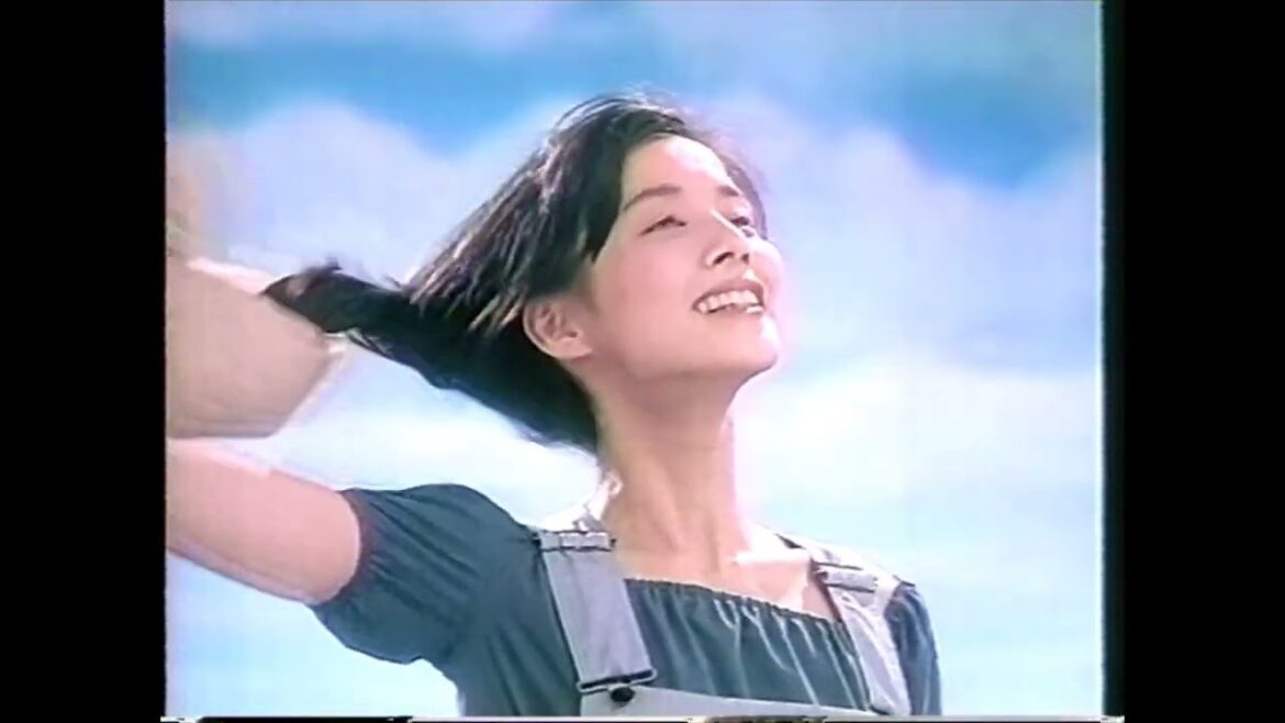 懐かCM　１９９３年　６月　花王　メリットシャンプー　石田ゆり子