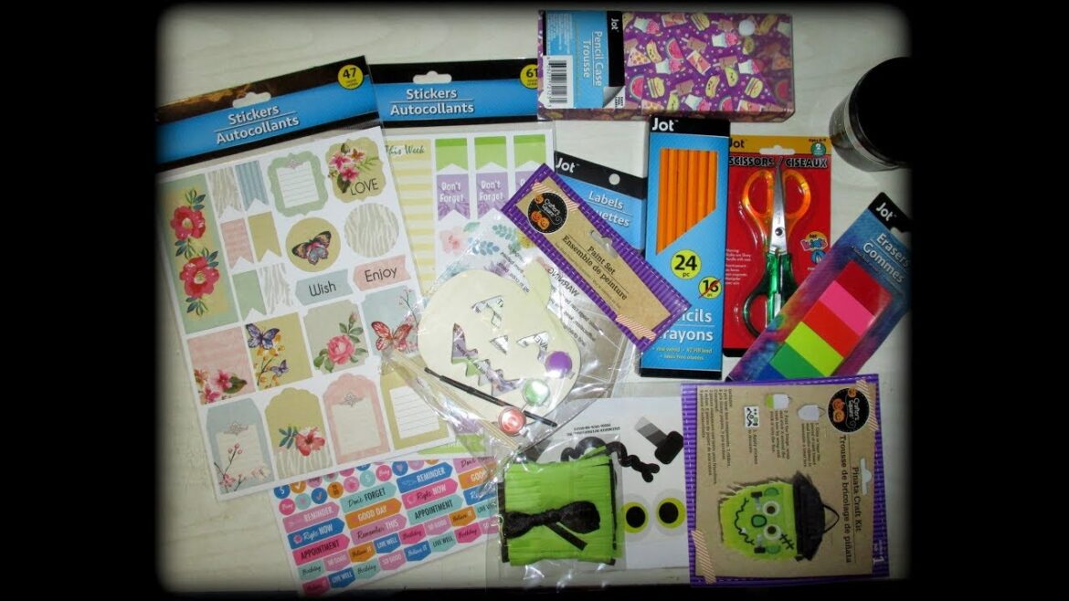 Dollar Tree Haul!! BacktoSchool + Planner Supplies & More!! (Aug2019)