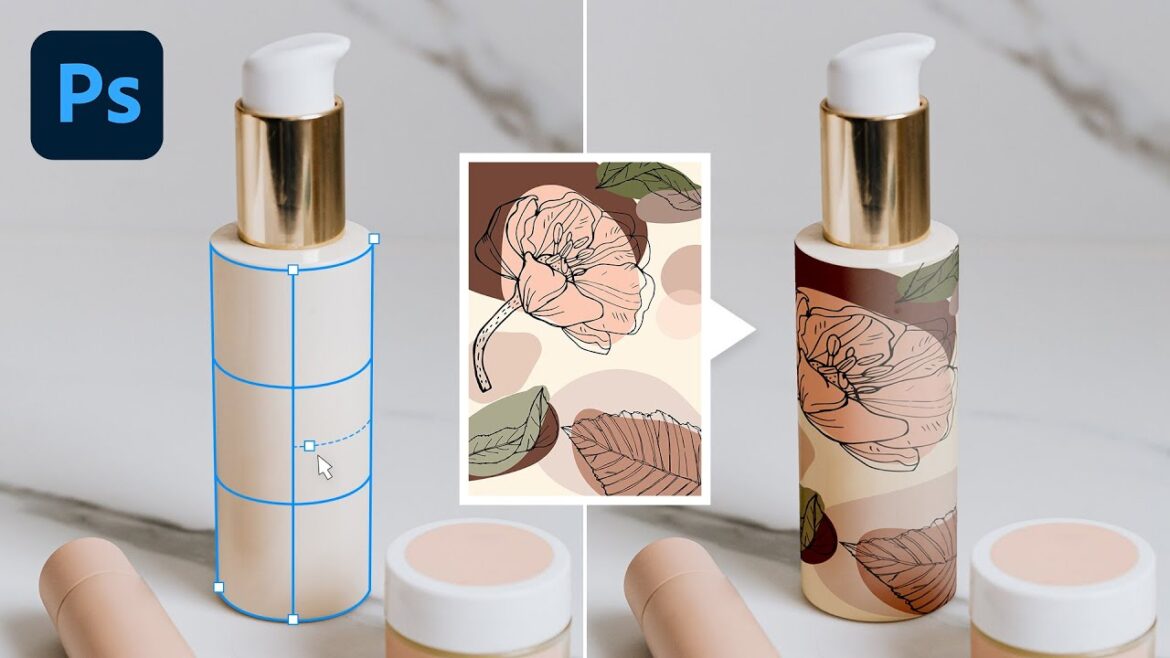 Create Mockup with This New Warp CYLINDER Option in Photoshop | Photoshop Tutorial Create Mockup with This New Warp CYLINDER Option in Photoshop | Photoshop Tutorial